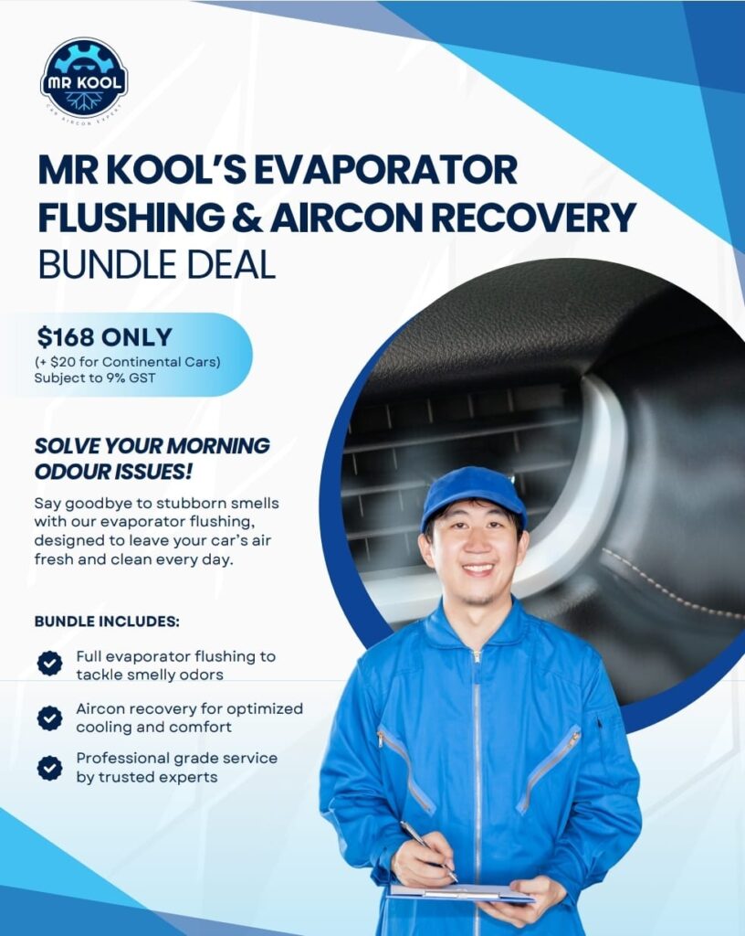 Mr Kool aircon evaporator flushing and recovery bundle